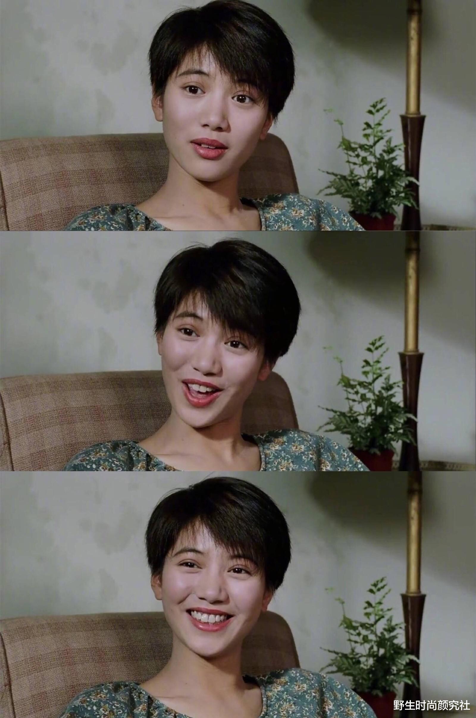 油麦菜 任何人没看过袁咏仪的短发造型，我都会伤心的OK？