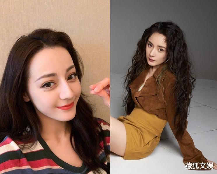 杨幂|杨幂新封面大片释出，羊毛卷造型超抢镜，面部P图过度神似热巴