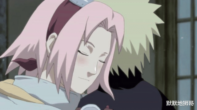 漩涡鸣人|火影：漩涡鸣人与春野樱原本才是一对，从头发颜色一眼就能看出来