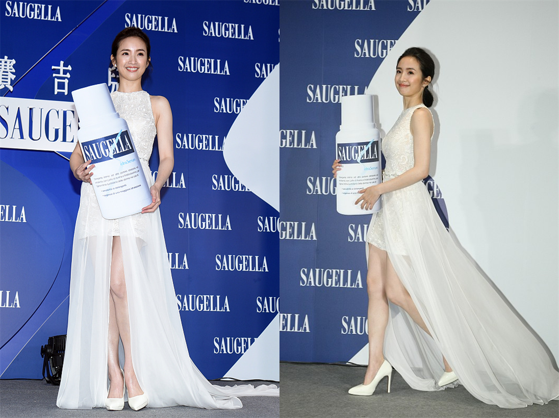 李冰冰|林依晨生完孩子身材还这么好,穿针织裙曲线明显,笑起来还是很甜