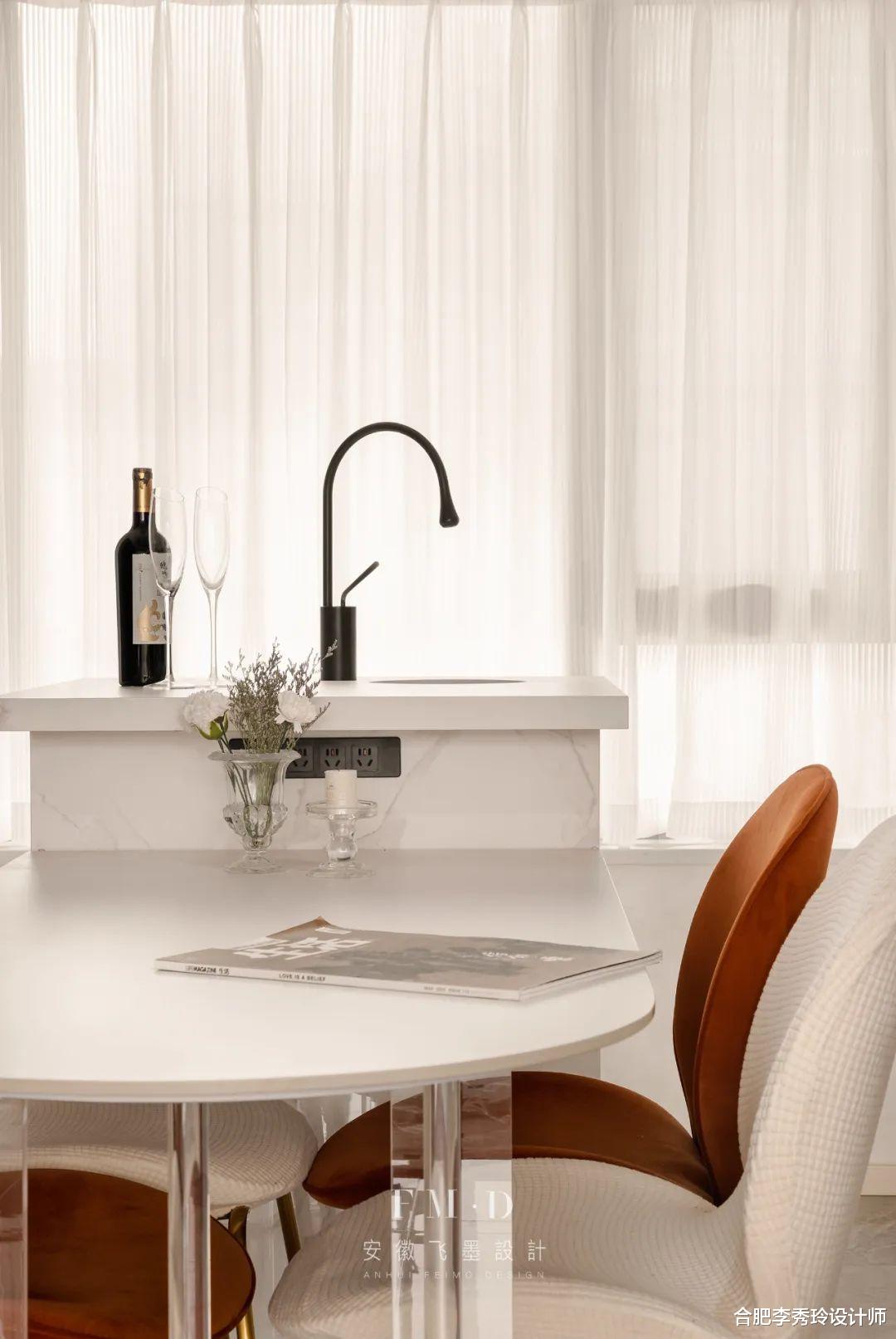 难怪对大横厅情有独钟,130㎡现代法式的家,说是小豪宅不过分