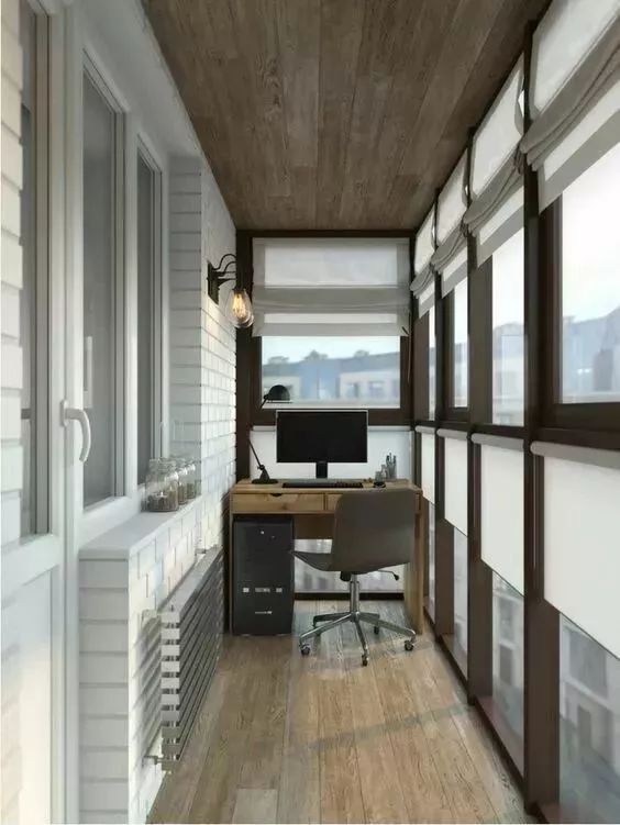 阳台只用来晒衣服，你就亏大了！这么装，家里多出一间房