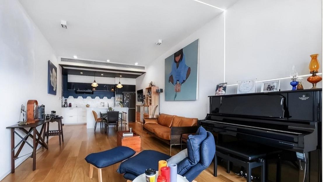 南京90后夫妻大胆爆改100㎡时尚雅间，还有阳光健身区，个性十足