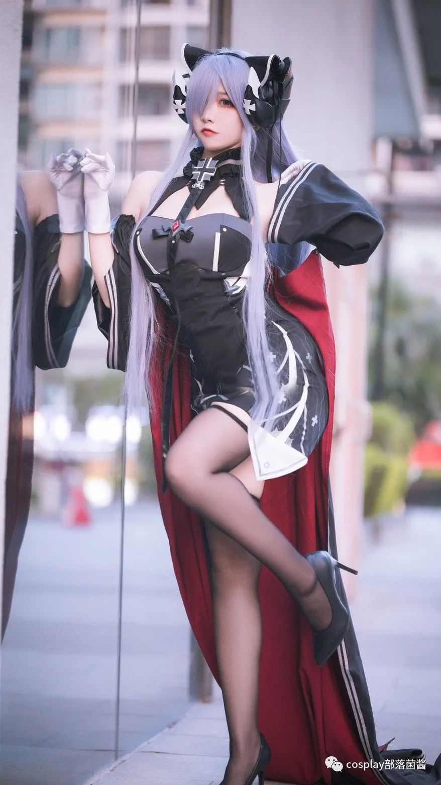 碧蓝航线|cos：碧蓝航线奥古斯特cos场照@二佐