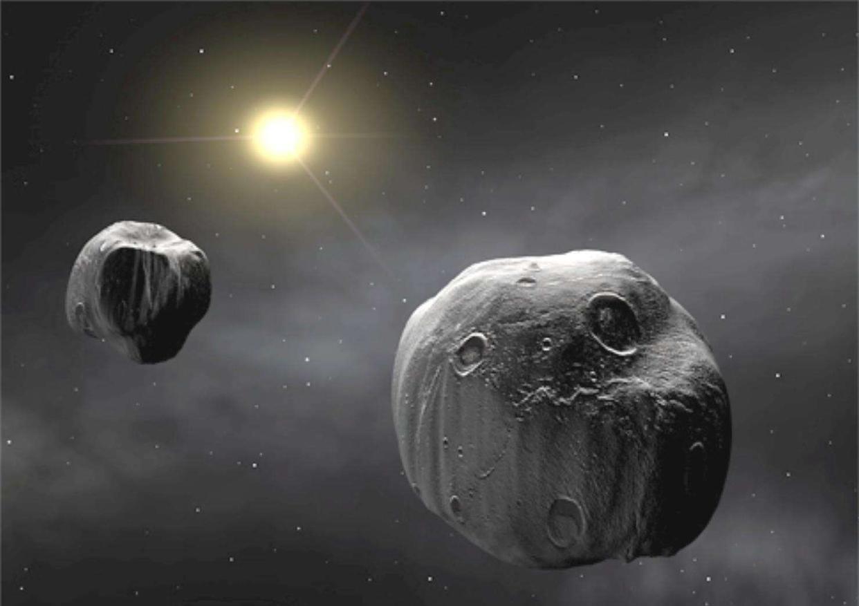 隐藏在阳光中的刺客,小行星2022AP7,正在向地球飞来