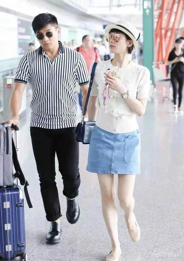 穿衣搭配|刘诗诗这才是嫁给爱情的模样！穿着“二分裙”也敢走机场，真大方