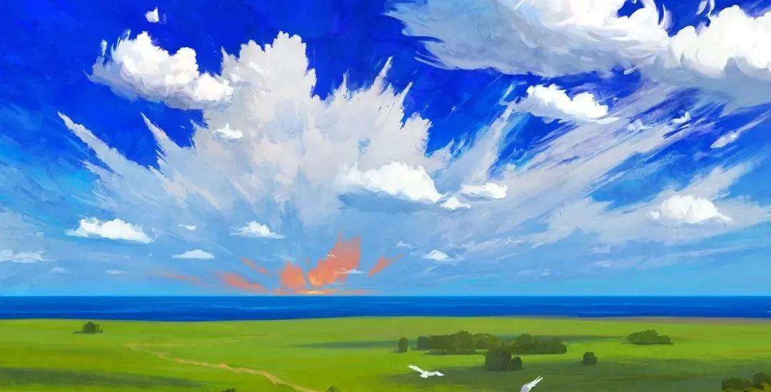 奇幻瑰丽的场景，和插画师阿尔乔姆来一场梦幻之旅
