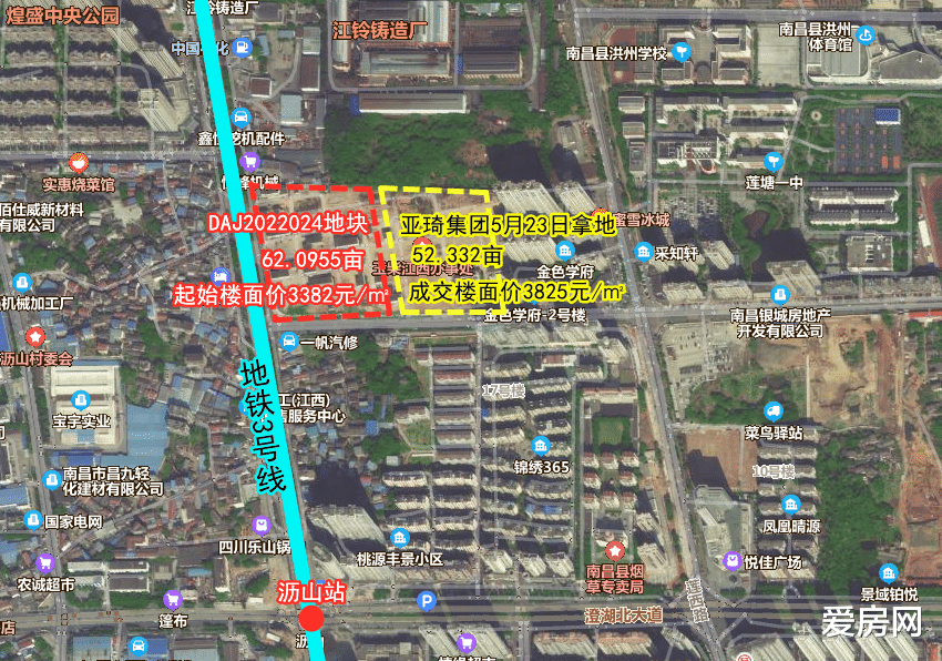 象湖|677.85亩！南昌县6宗经营性用地开拍！象湖滨江库存再次爆发！
