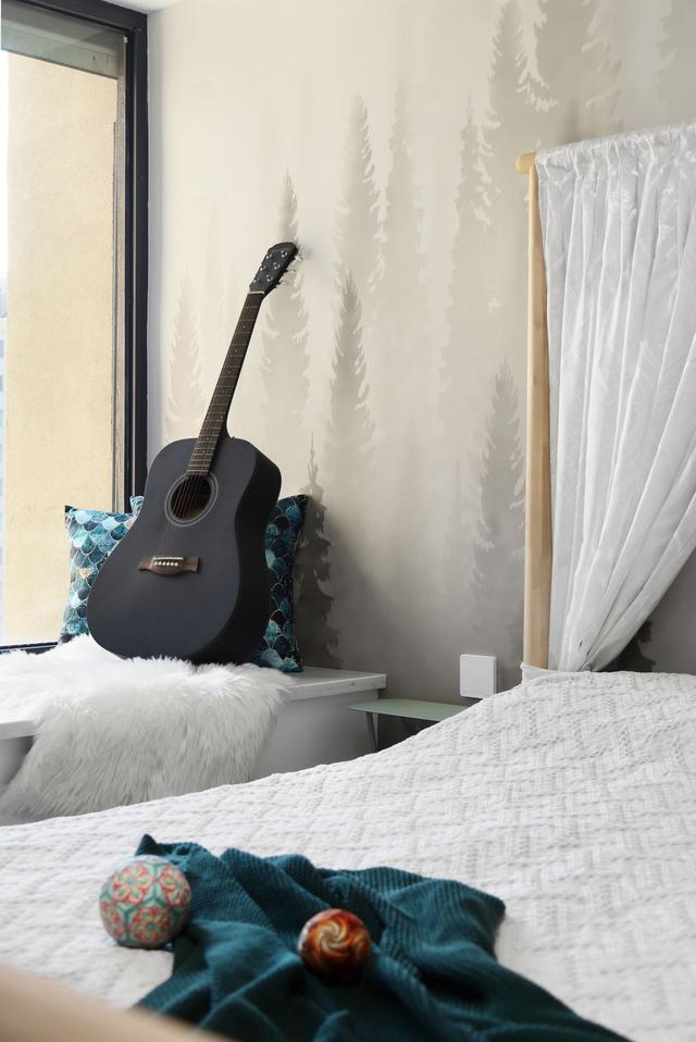 独特的北欧风空间,满满的爱意,塑造温馨的90平小家