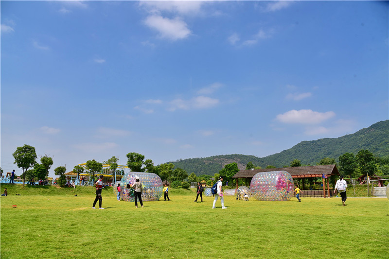 佛山|佛山渔耕文化园再现水乡春节盛景，给游客一幅岭南春景画卷