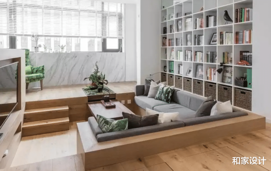 现在流行的下沉式空间设计,这些地方做好后会是家里的一个亮点!