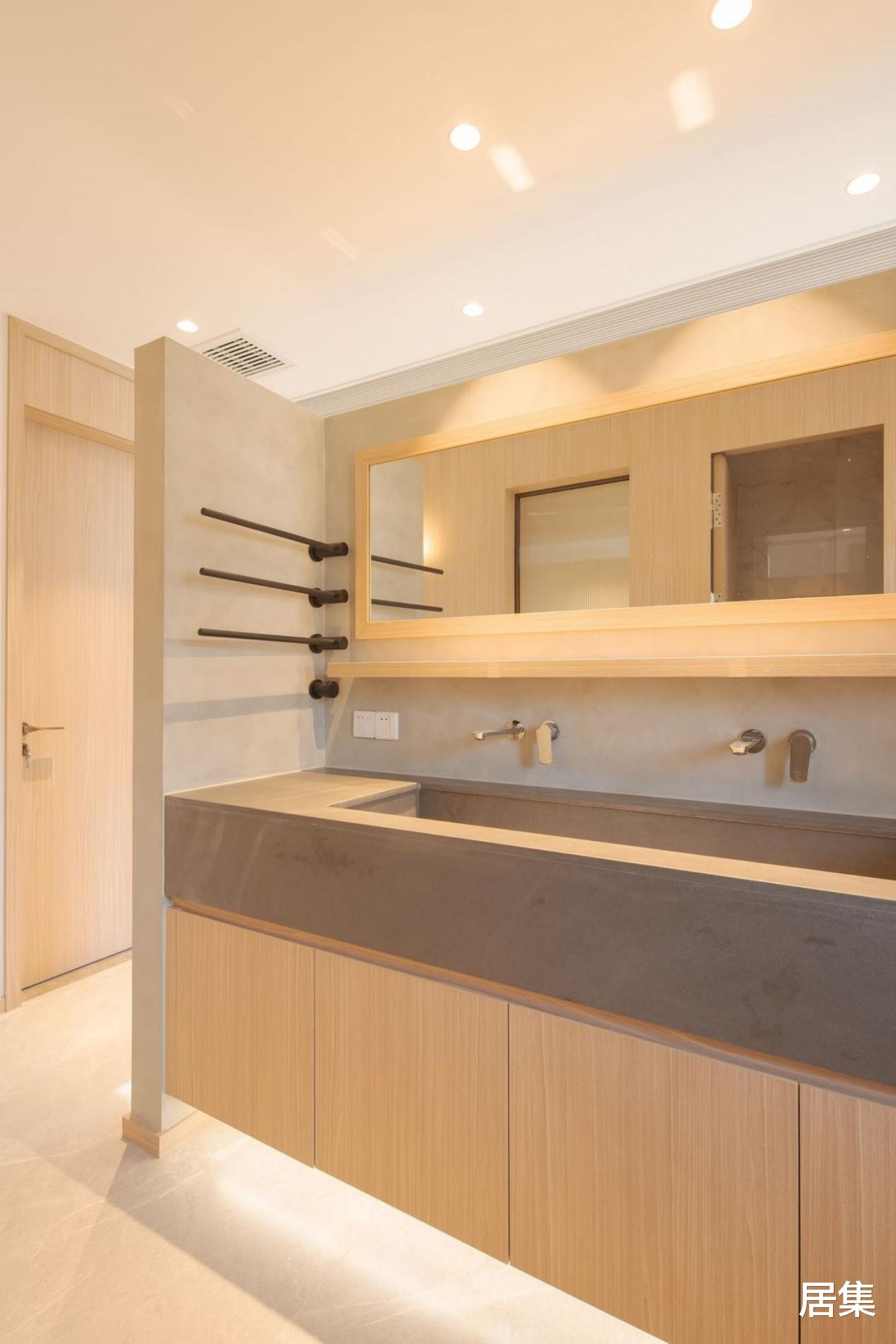 上海市中心三口人的150㎡洋房,从局促变开间,打造一字型空间