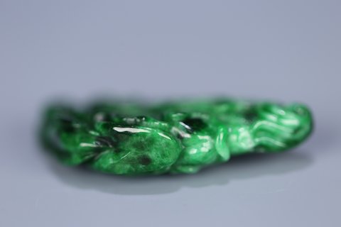 翡翠|回流 老翡翠白菜雕件