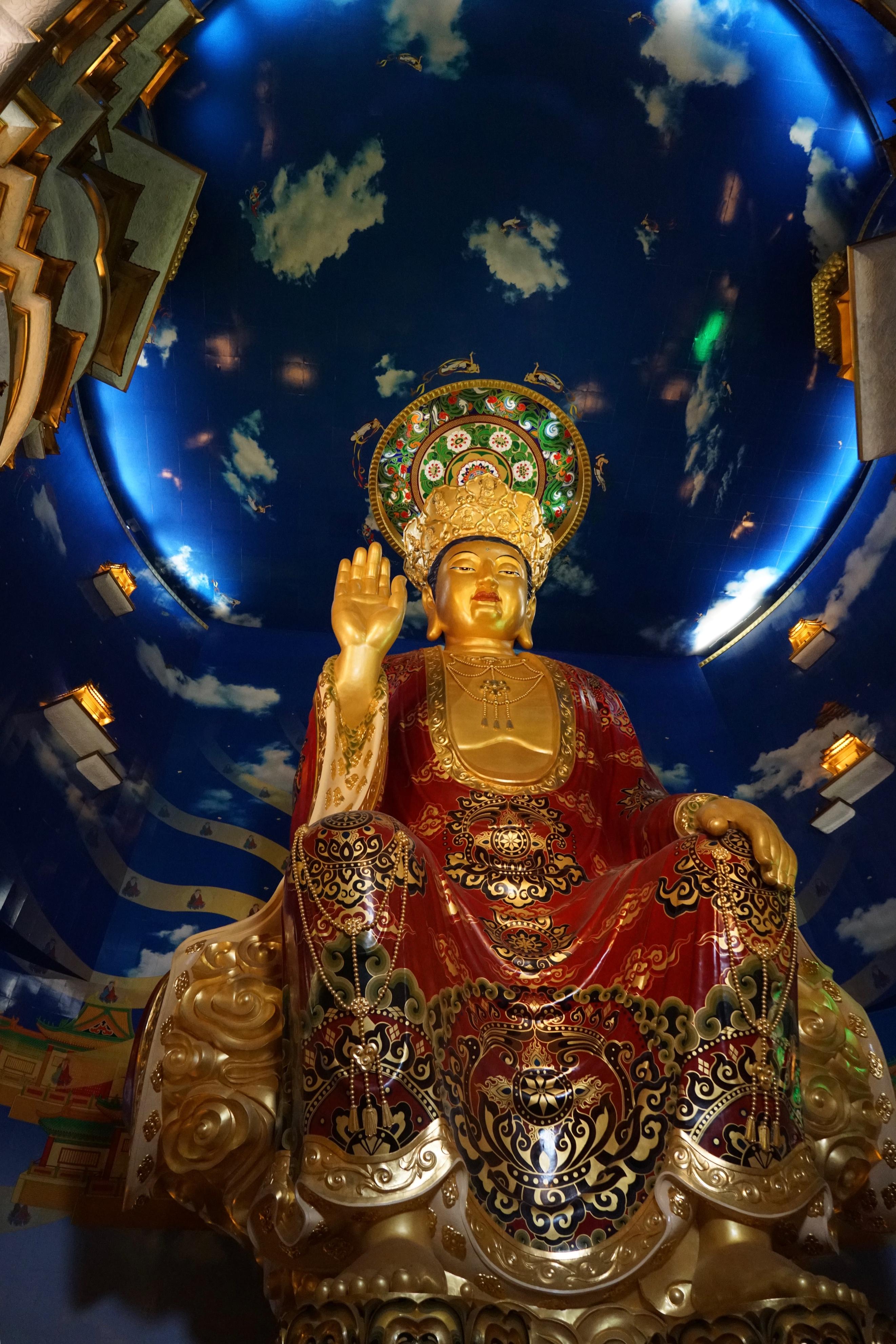 腾冲|绍兴小西藏兜率天宫，拥有九项世界第一，内有世界最大的室内坐佛