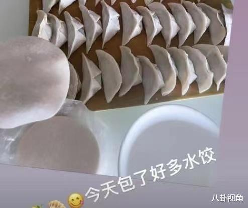 郭富城|郭富城老婆给他包饺子,用脸盆装肉馅,网友说这可有点不走心啊