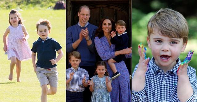 路易·亚瑟·查尔斯|凯特和威廉欢乐家庭日照片流出，粉丝陷入疯狂，路易王子得到安慰
