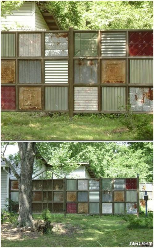 院墙用水泥砖头太千篇一律,选这4种材质,方圆百里最靓的就是你家