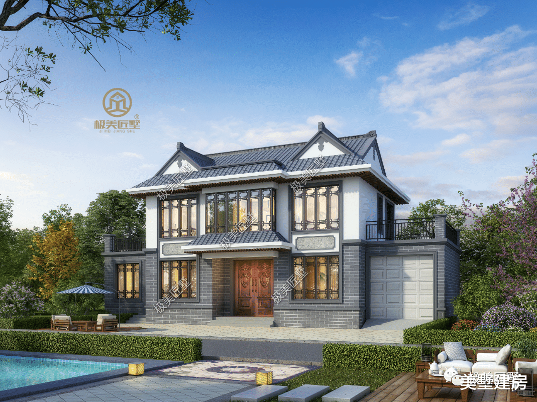 开间大的不用愁，这栋中式很适合，一套满足你所有需求