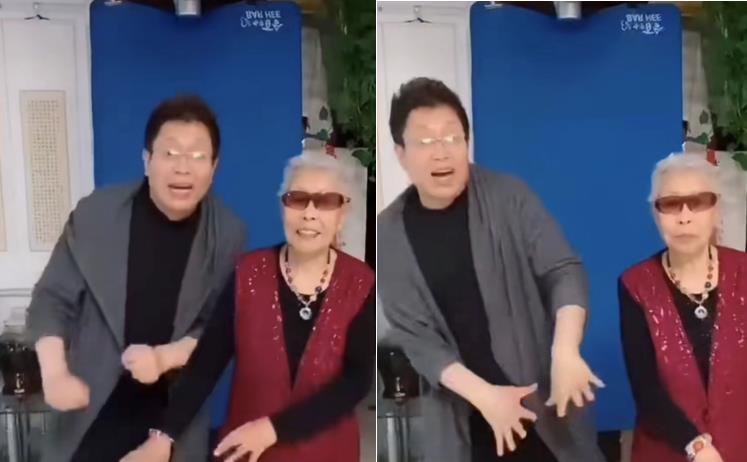 王为念|王为念晒视频悼念母亲！母子过往跳舞好欢乐，无法前去扫墓太愧疚