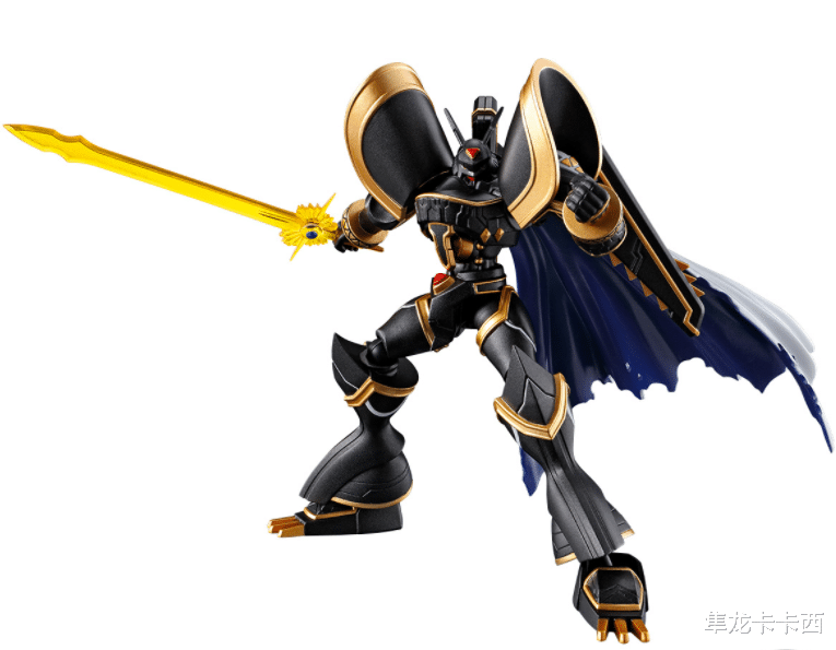 木叶丸|数码宝贝:阿尔法兽王龙剑掌动周边公开 双倍快乐双形态帅气法姐