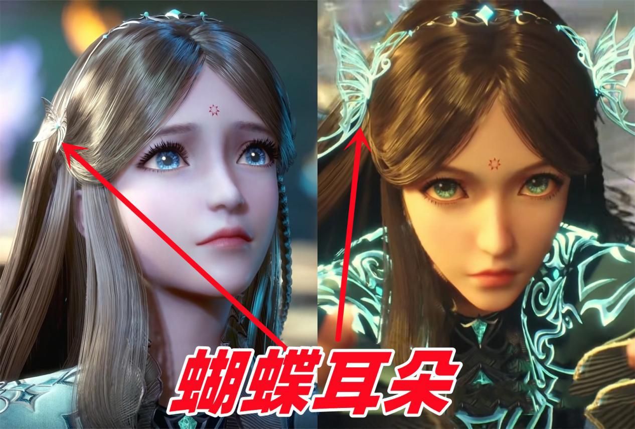 女孩|斗罗女孩头顶都长“耳朵”,小舞还算合理,荣荣和朱清怎么回事?