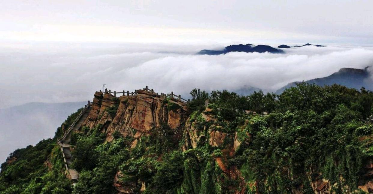 花果山|游客看到江苏“花果山”美景！网友：这简直是大自然的馈赠