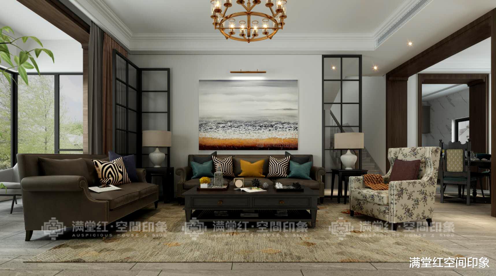 美式装修“美”在哪里?复古文艺又浪漫,喜欢吗