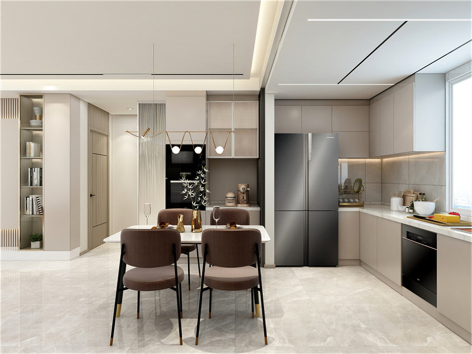 一家四口住房设计,温温柔柔的感觉