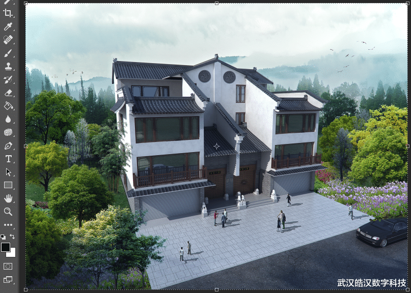 【真实项目】私人住宅建筑效果图