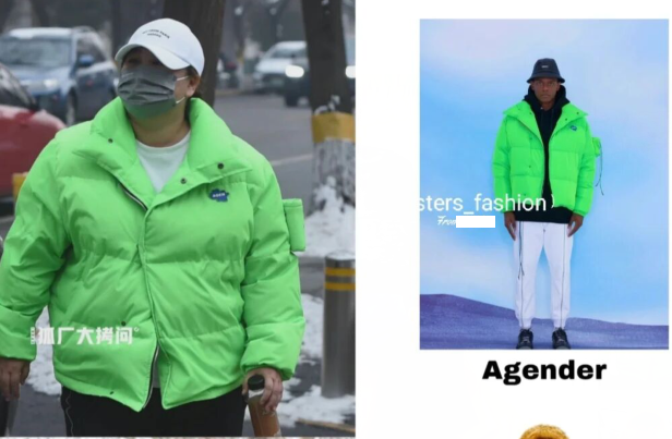 贾玲|贾玲亮相第三次春晚联排,穿豹纹棉服精神足,口罩包不住脸显富态