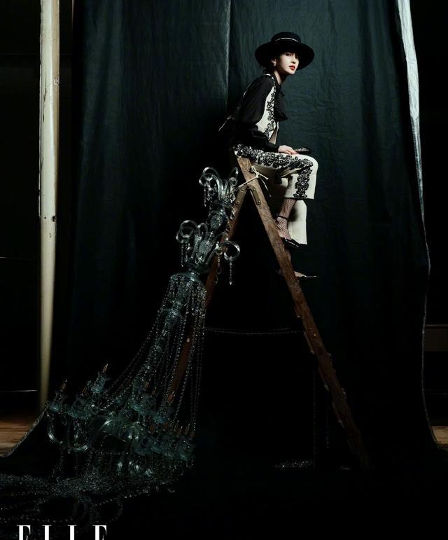 Angelababy|杨颖身穿弗拉明戈红舞裙妩媚动人！雪肤娇嫩美得不可方物