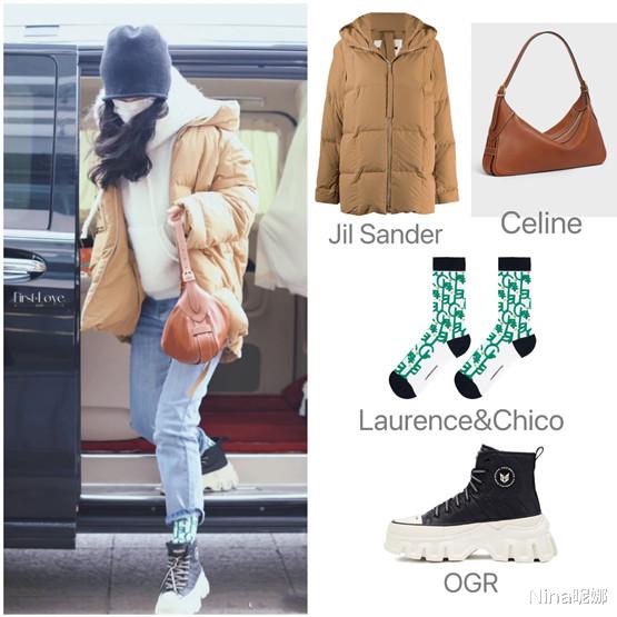 皮草|赵丽颖哈尔滨拍戏！零下温度穿皮草配雷锋帽，成男人模样快认不出