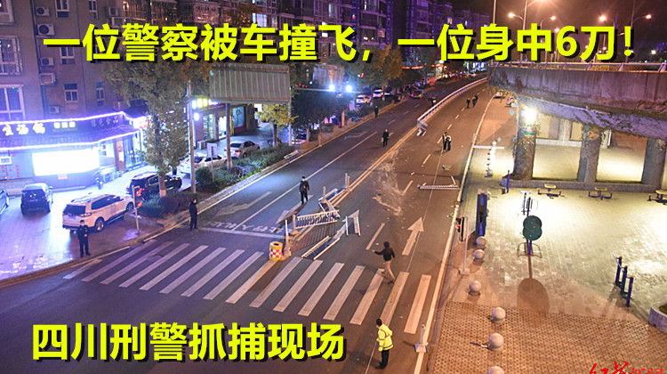 铁血刑警：四川便衣警察卧底与嫌犯接头，抓捕时一人身中6刀，一人被车撞飞