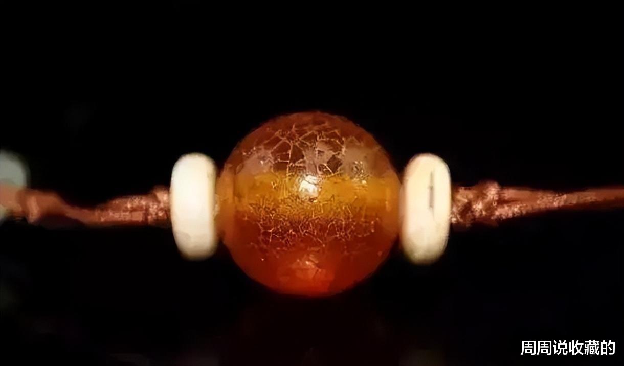 玛瑙|关于老珠子的冰裂，皮裂，通裂，你是如何看待的？