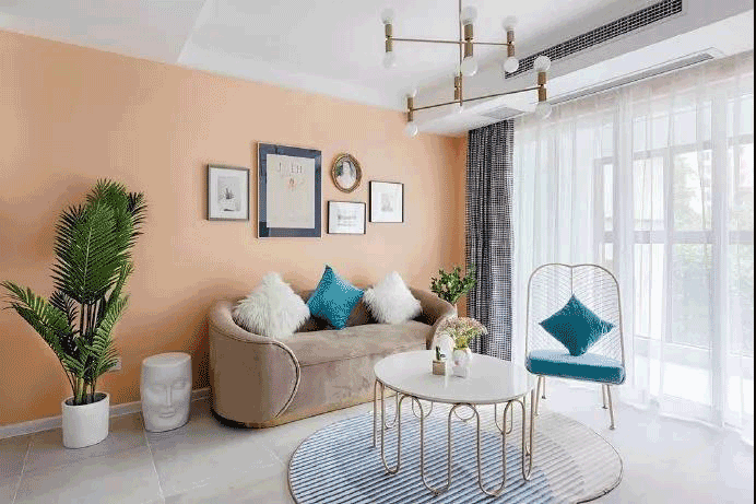 她家78㎡三居室,全屋墙面只刷乳胶漆,完工后温馨又耐看!