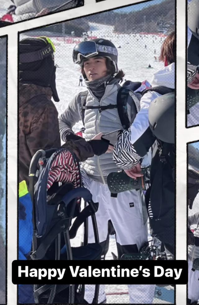 谢霆锋|张柏芝谢霆锋一家日本过节？张柏芝母子滑雪，谢霆锋疑与儿子见面