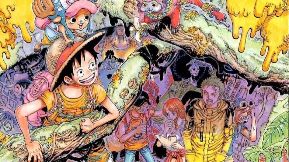 火影忍者|海贼王1039话扉页：草帽一伙的冒险，与橡胶果实有关的神秘大树