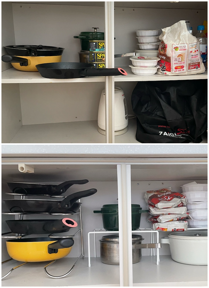 厨房收纳真不难，4个小妙招照着学，不是想偷懒，只为了做饭省心