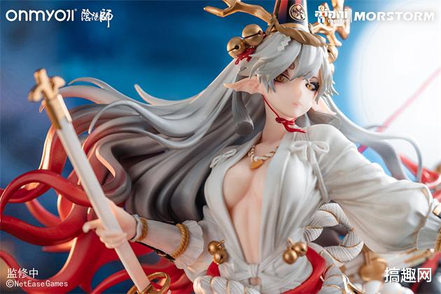 手办|潮趣：大漫匠《阴阳师》铃鹿御前1/4手办  3d视觉追踪眼工艺