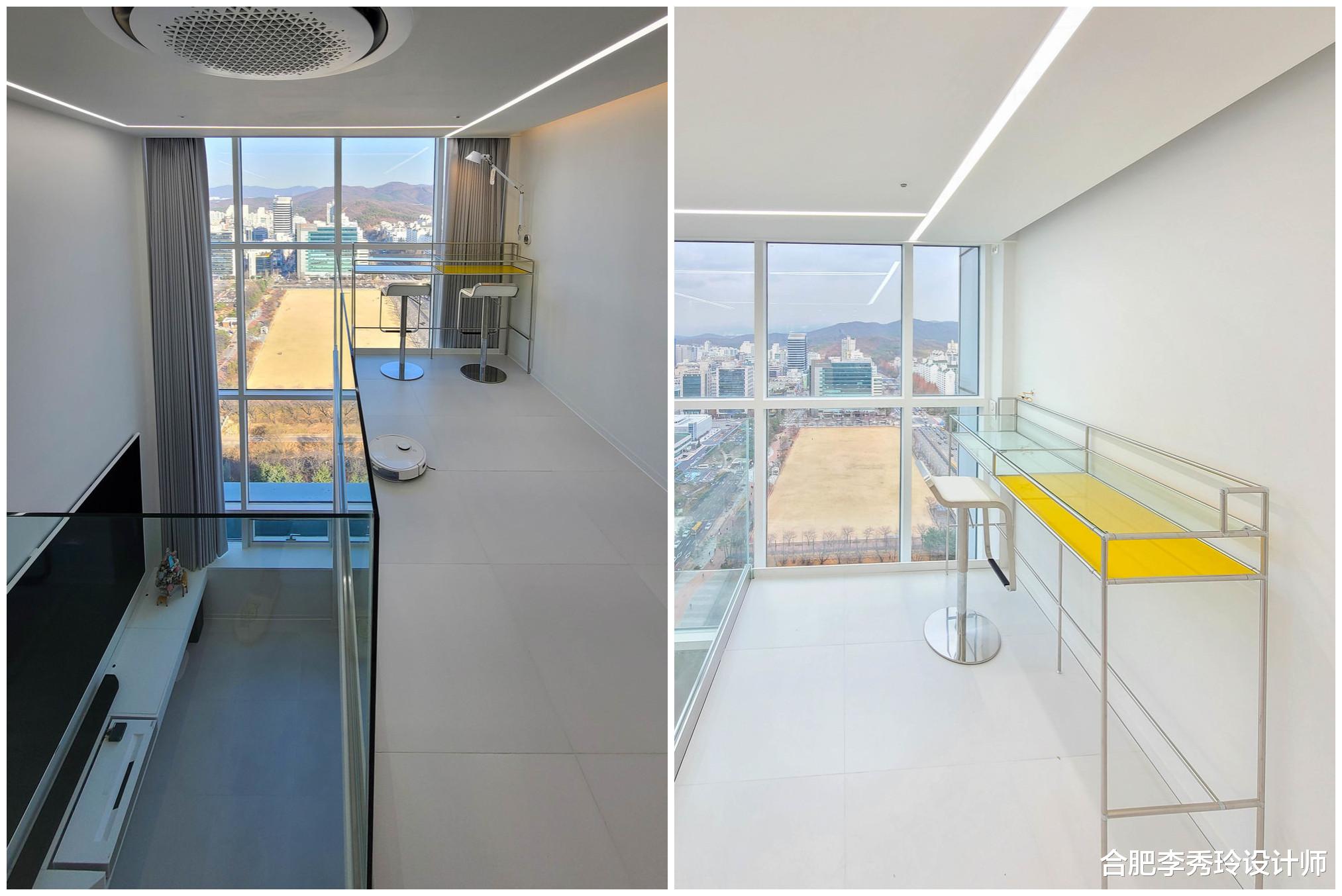 6米跃层公寓,面积50㎡挑空一半,现浇一半,业主:越空越显大