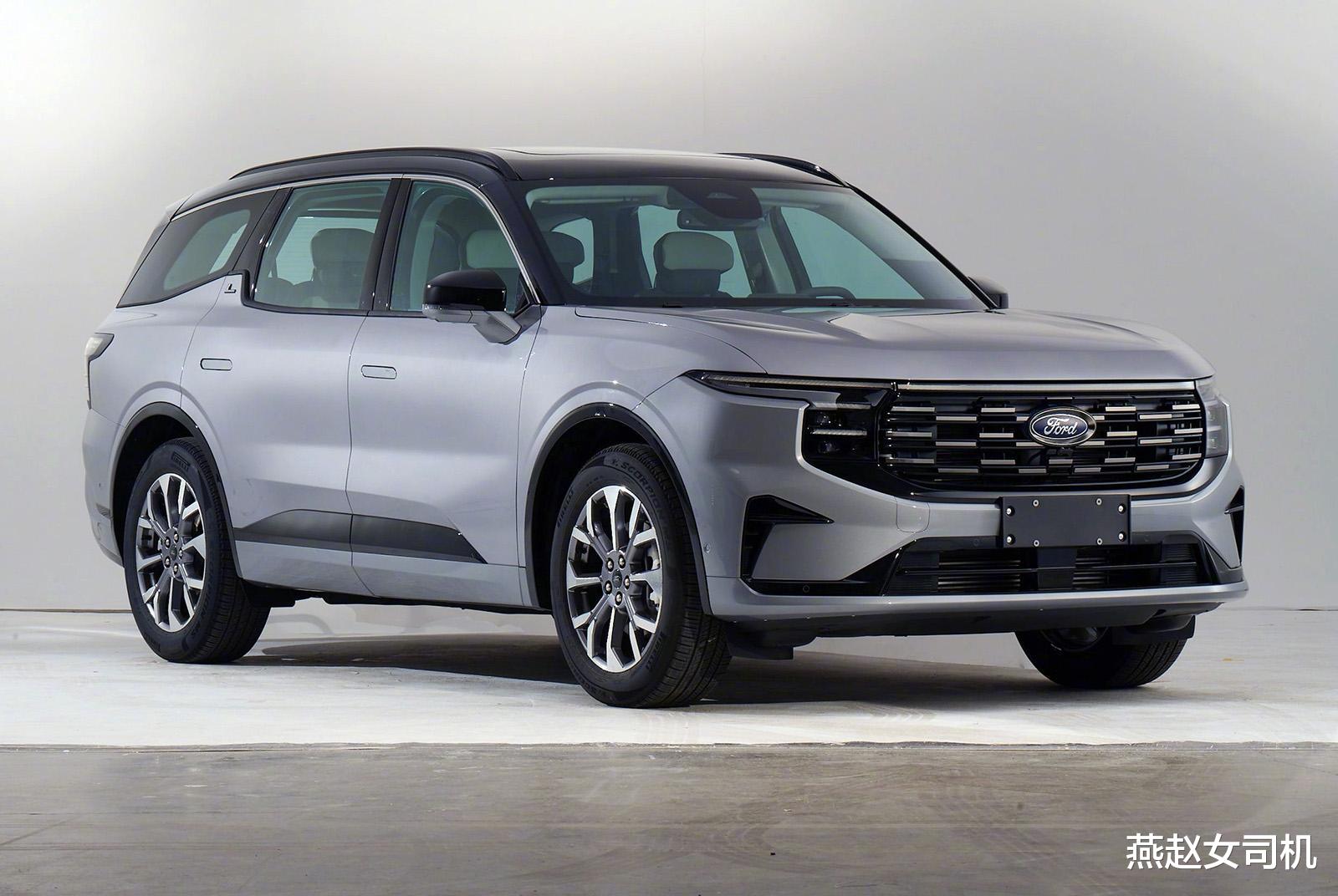新一代福特锐界实车曝光,撞脸奥迪A6L,尺寸加长,再战汉兰达