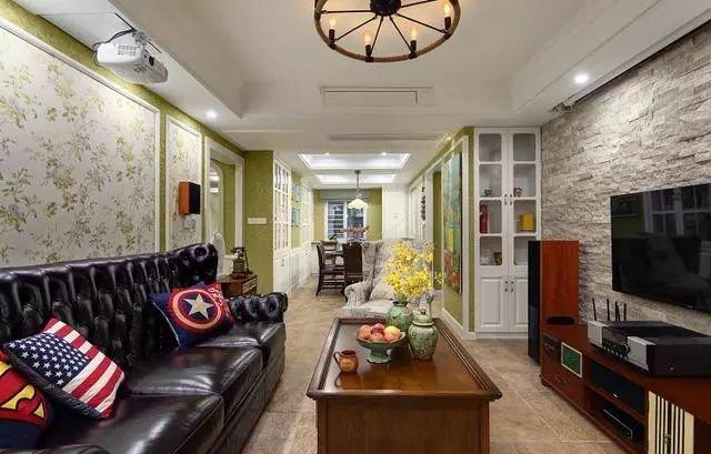 89平米的美式风新家，装修特别洋气，大气上档次的效果超惹人喜爱