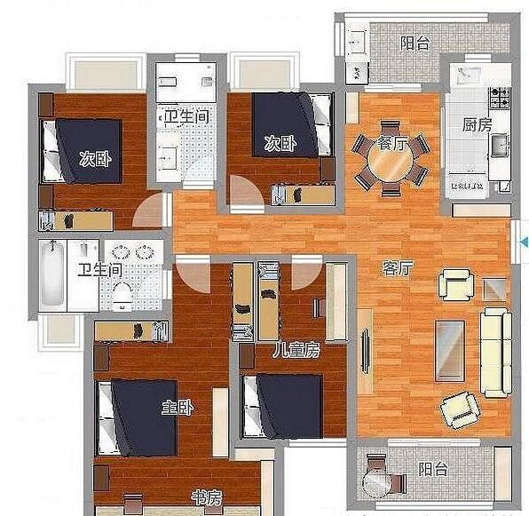 晒晒我140平新家，装修花了41万，朋友都说值，超级喜欢次卧飘窗