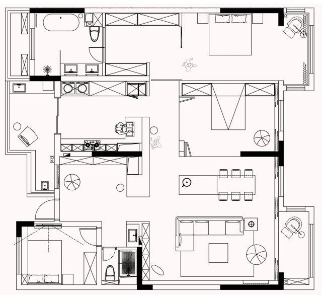 1个人住170㎡,极简生活,才是一个人的高配