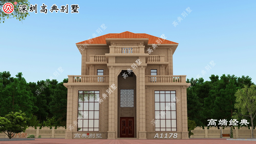 摒弃了传统的建筑风格,让农村新住宅更加时尚、舒适