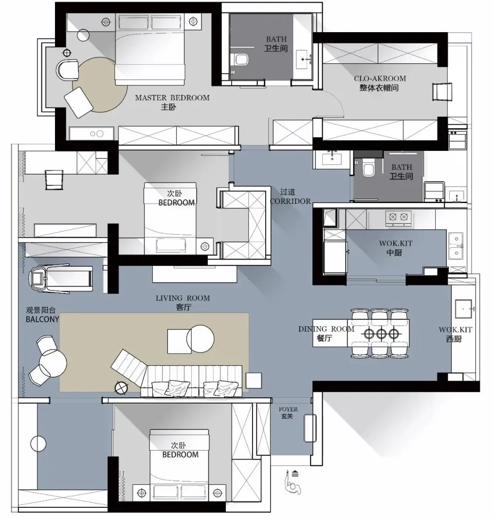 170平米超大落地窗+奶油雾感的梦幻帘，暖阳下的温柔轻法式！