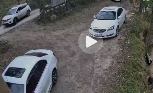 陕西延安一男子看钓鱼忘拉手刹, 爱车溜进鱼塘:自己都惊呆了!
