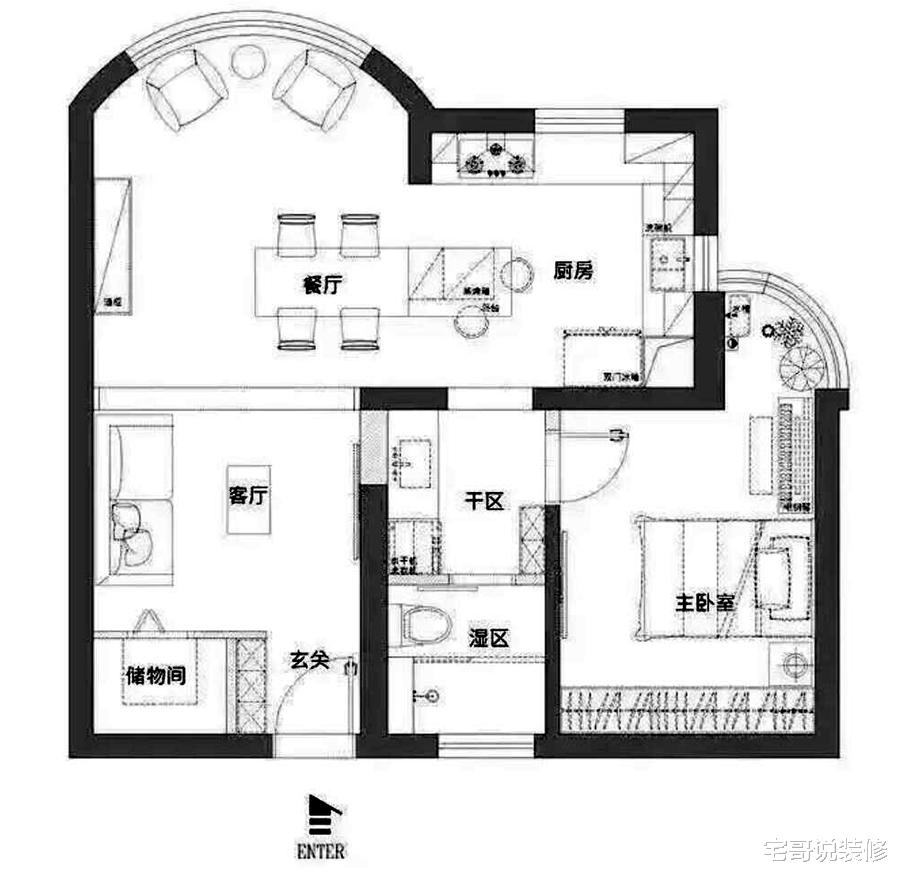 发现北京一个60后阿姨的家,那叫一个优雅浪漫,分享给大家瞧瞧!