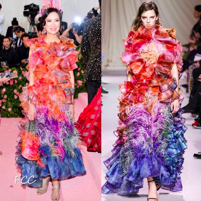 Met Gala|2019 Met Gala一开场就吓到胆肥，李宇春变女人，邓文迪变花仙子