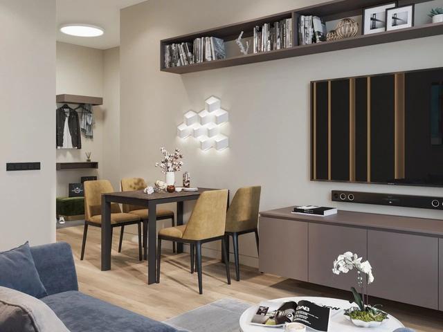 小户型该怎么装?现代风格的装修设计很适合紧凑的空间